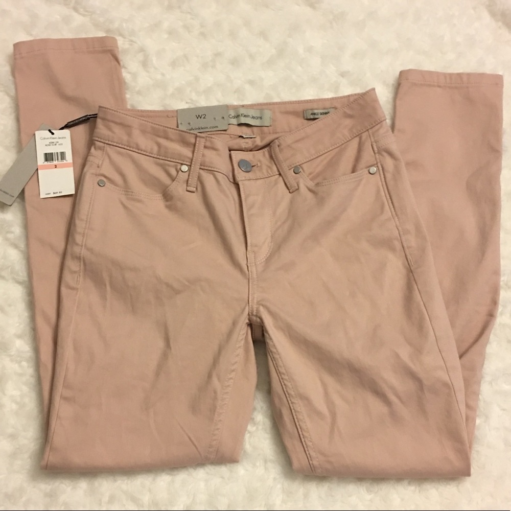 Calvin Klein Pink Jeans Size 2 💕 NWOT Final price